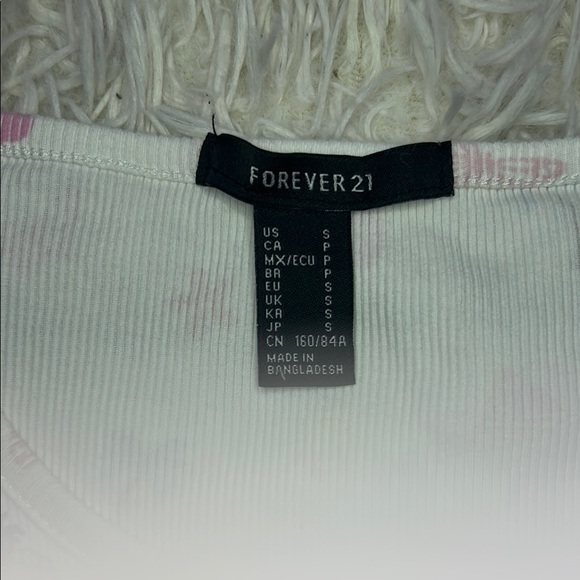 Colorful Patterned Crop Top - Picture 4 of 4